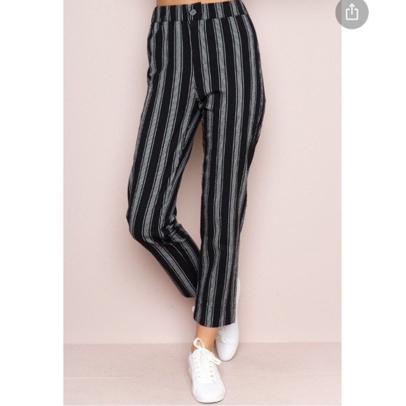 Brandy Melville striped pants - Picture 1 of 1